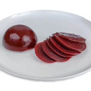 Shape It Beetroot pureed for dysphagia diet.