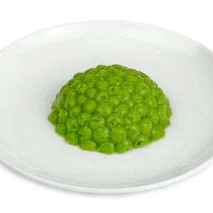 Shape It Peas pureed for dysphagia diet.