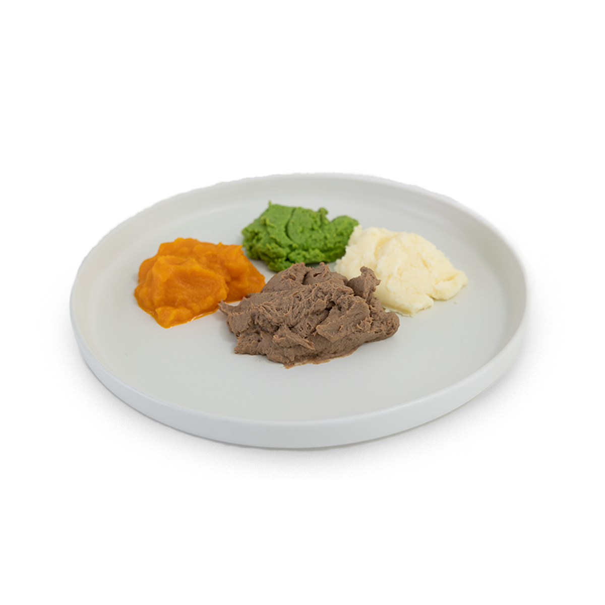 Steak and Three Vegetable Unshaped Puree2