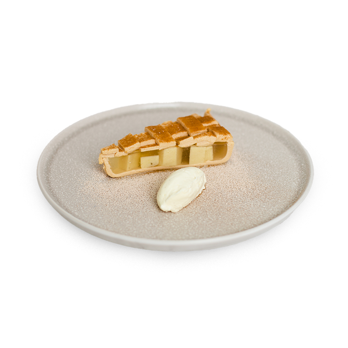 Shape It Apple Pie and Clotted Cream to IDDSI Level 4 Pureed.